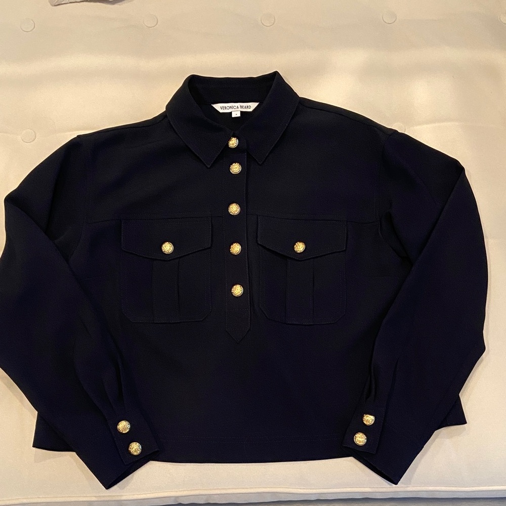 Veronica Beard Navy Top